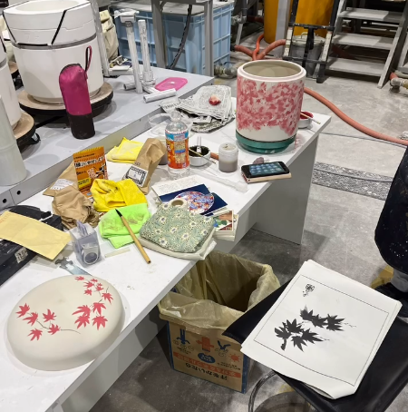 製造・検品の様子